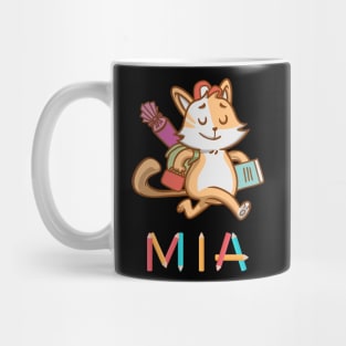 Einschulung Katze Mia Mug